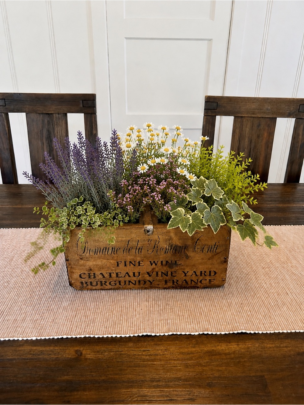 Wooden Wine Crate